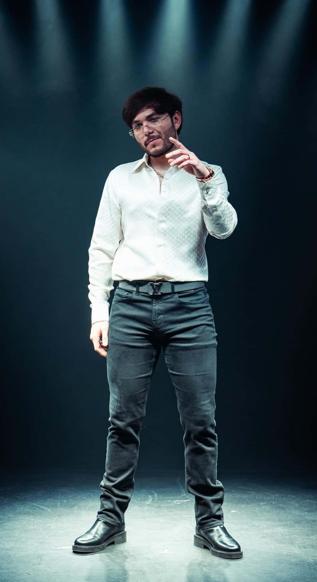 Tito Double P, white shirt, dark jeans, Full HD Phone Wallpaper