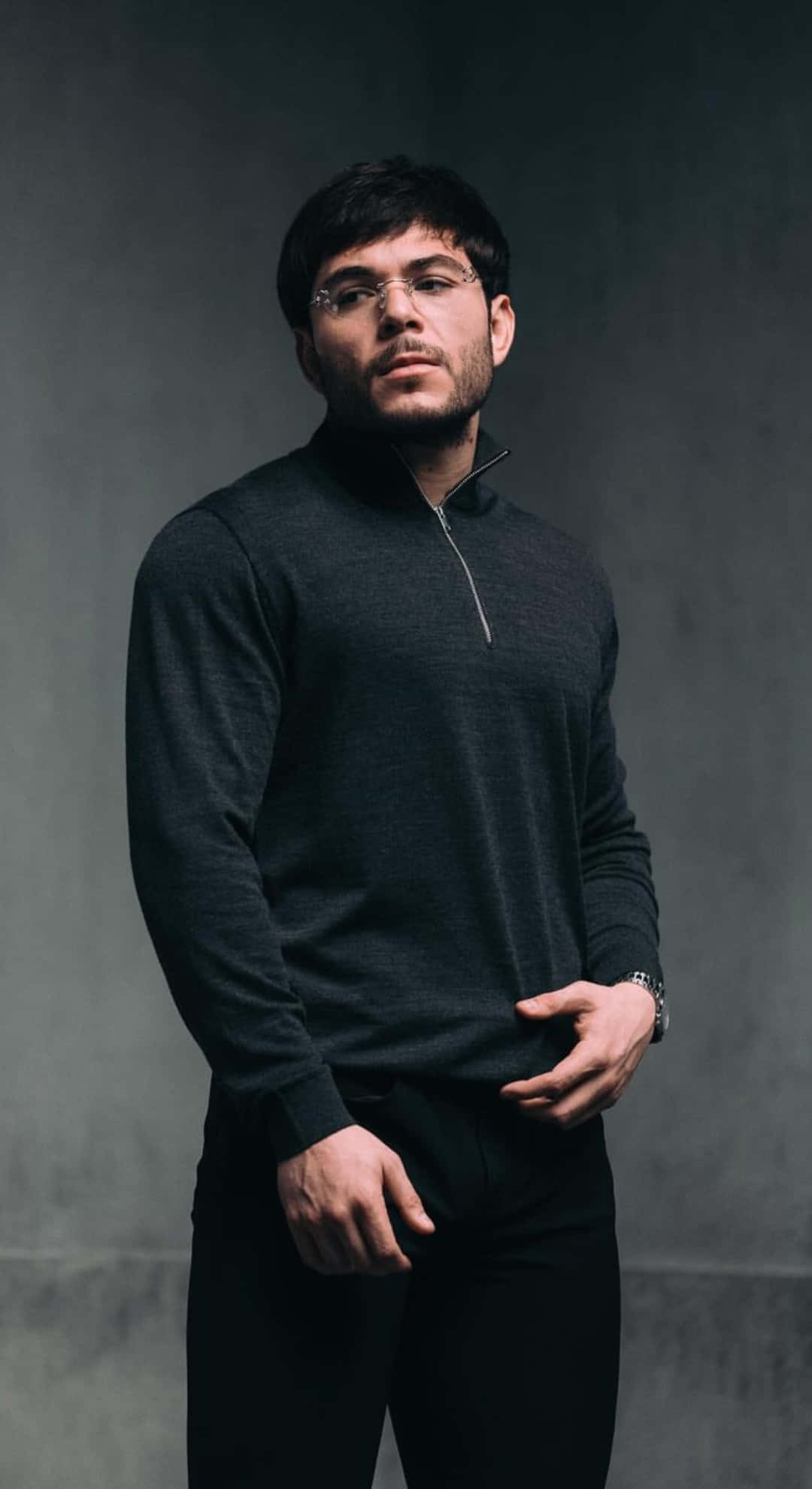 Tito Double P, glasses, beard, Full HD Phone Wallpaper