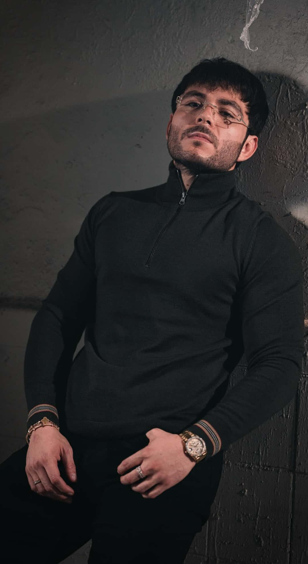 Tito Double P, glasses, beard, Full HD Phone Wallpaper