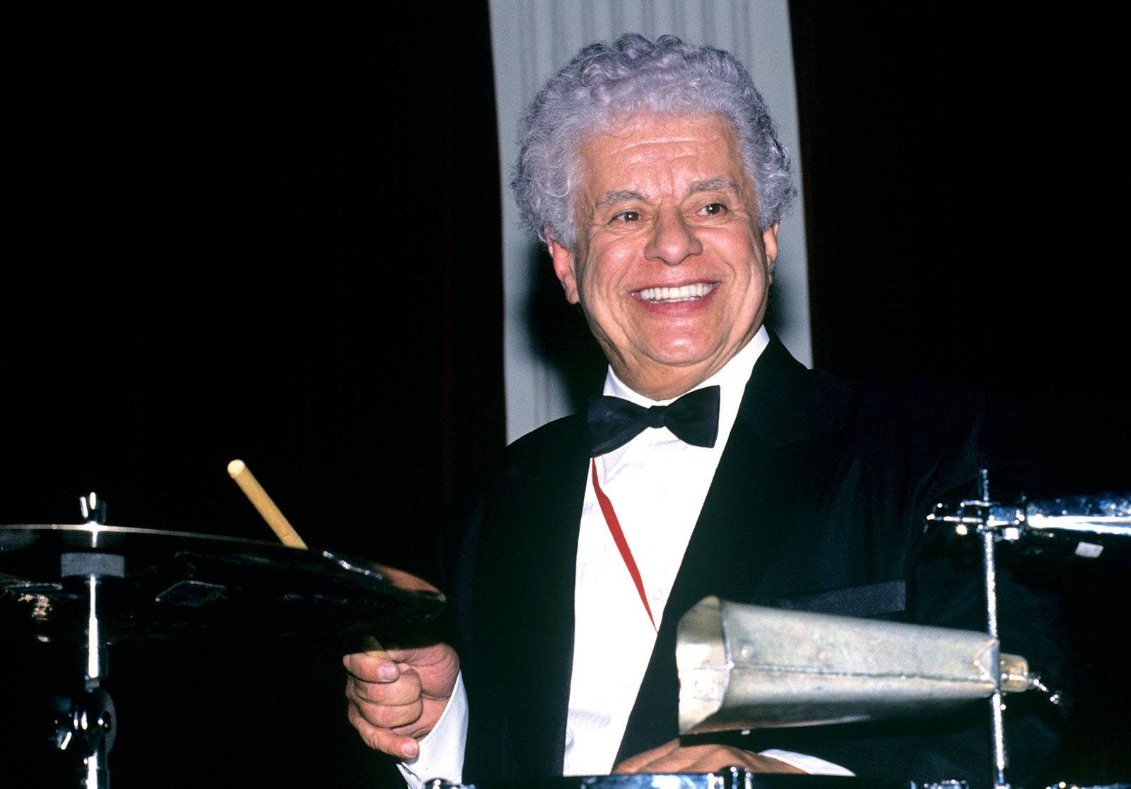 Tito Puente, drum set, tuxedo, HD Desktop Wallpaper