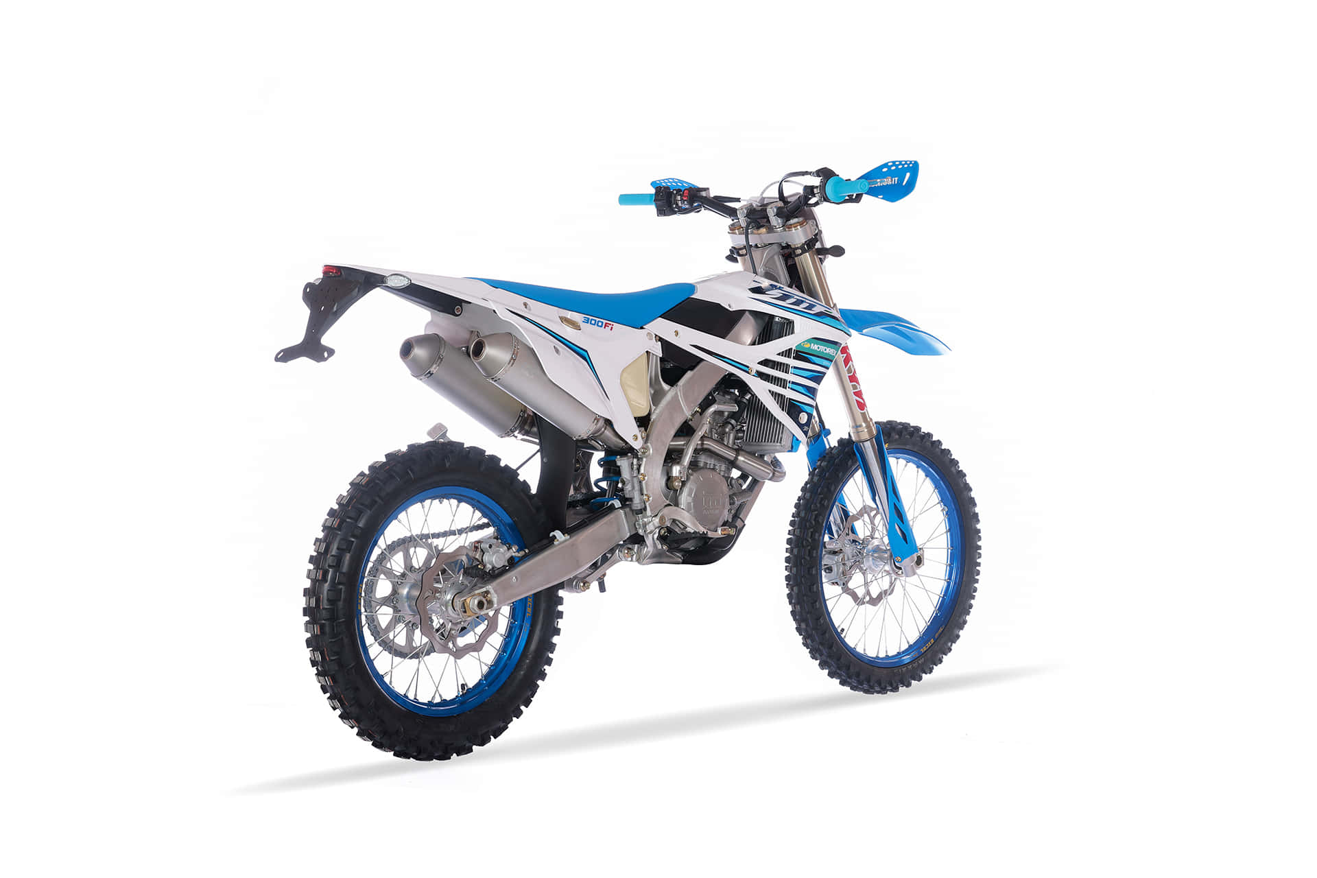 TM Racing, dirt bike, blue and white, Full HD Desktop Wallpaper