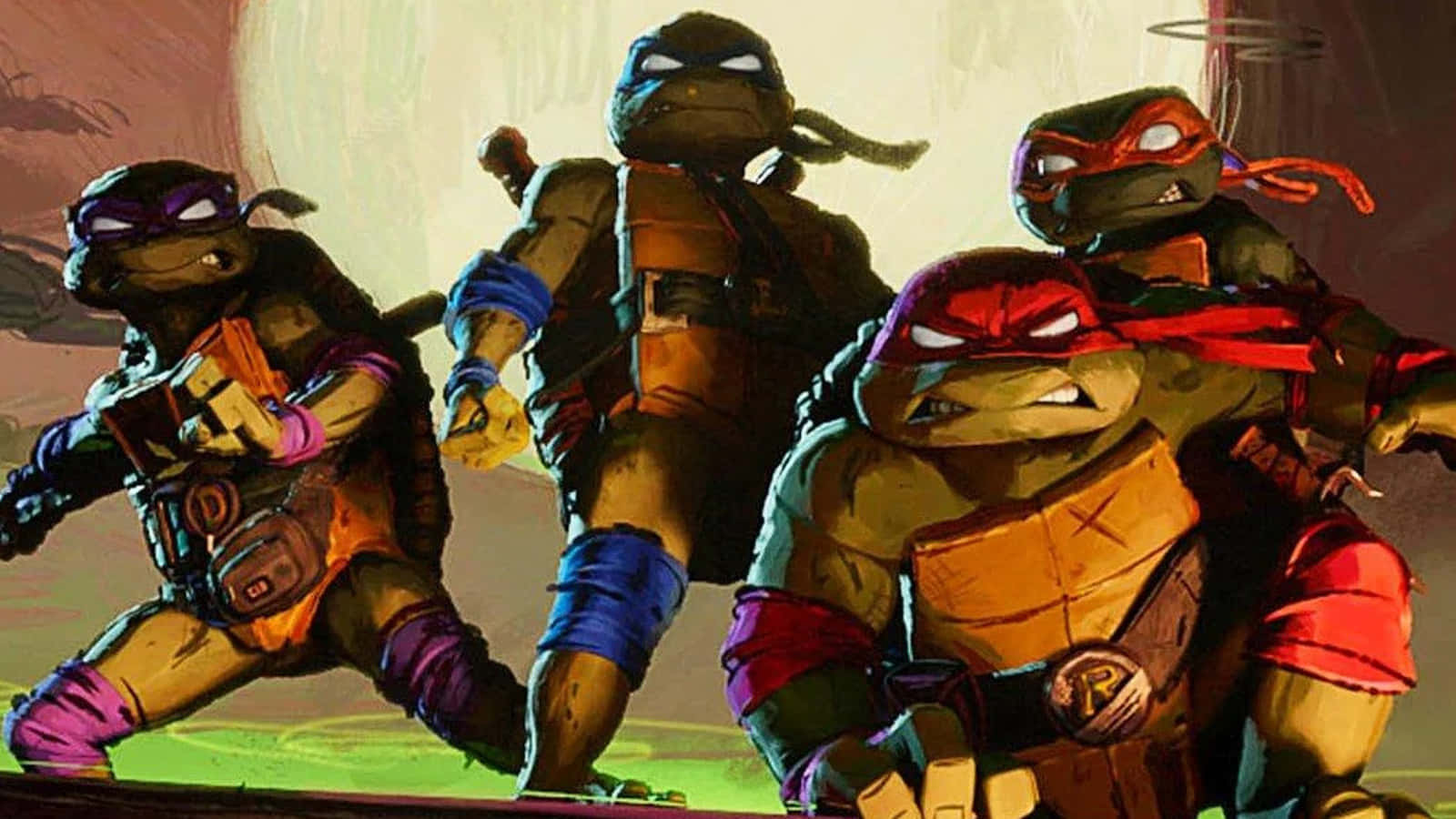 Tmnt Mutant Mayhem, ninja turtles, colored masks, HD Desktop Wallpaper