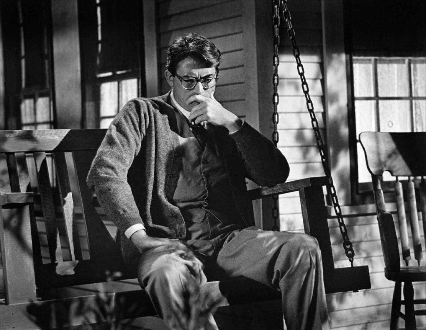 To Kill A Mockingbird, porch swing, glasses, HD Desktop Wallpaper