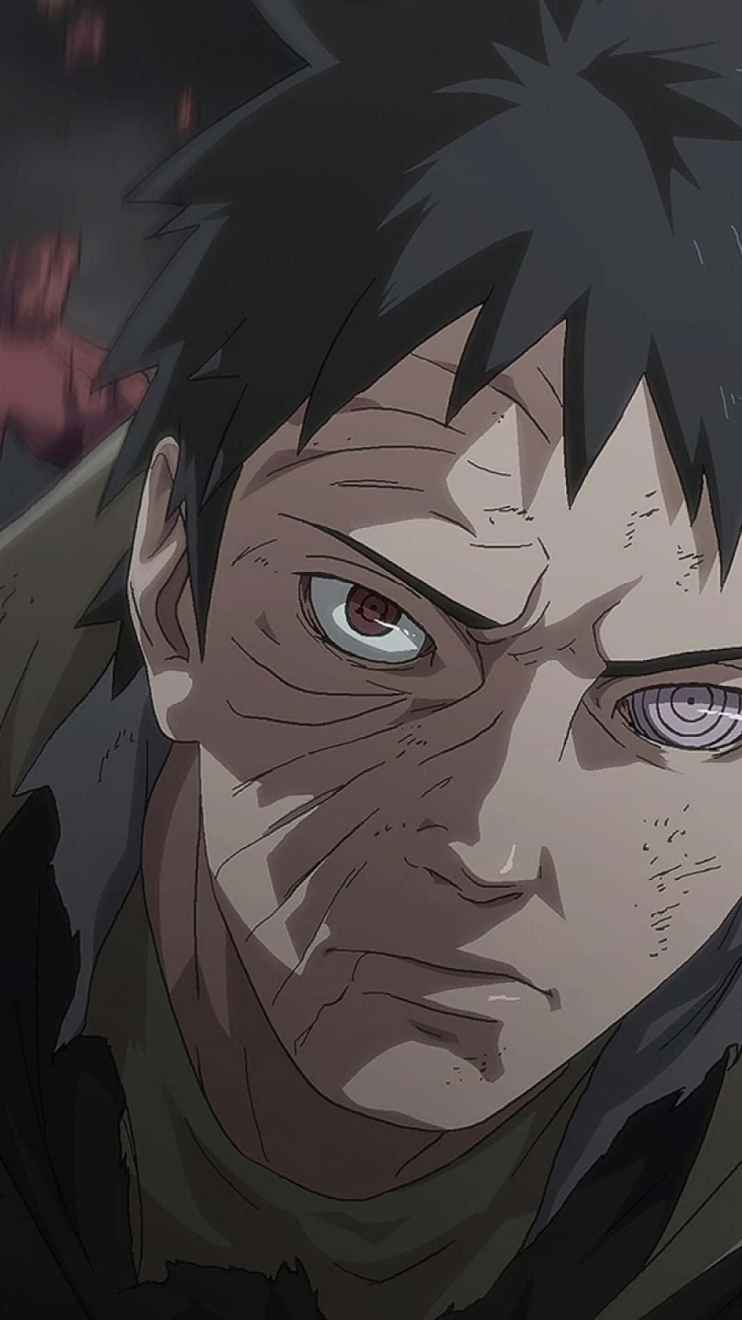 Tobi iPhone, anime character, intense eyes, Full HD Phone Wallpaper