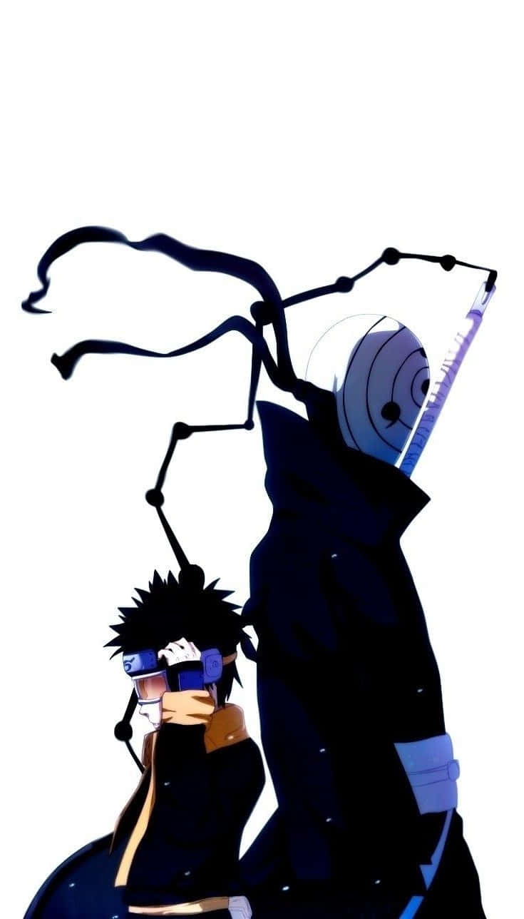 Tobi iPhone, spiky hair, mask, HD Phone Wallpaper