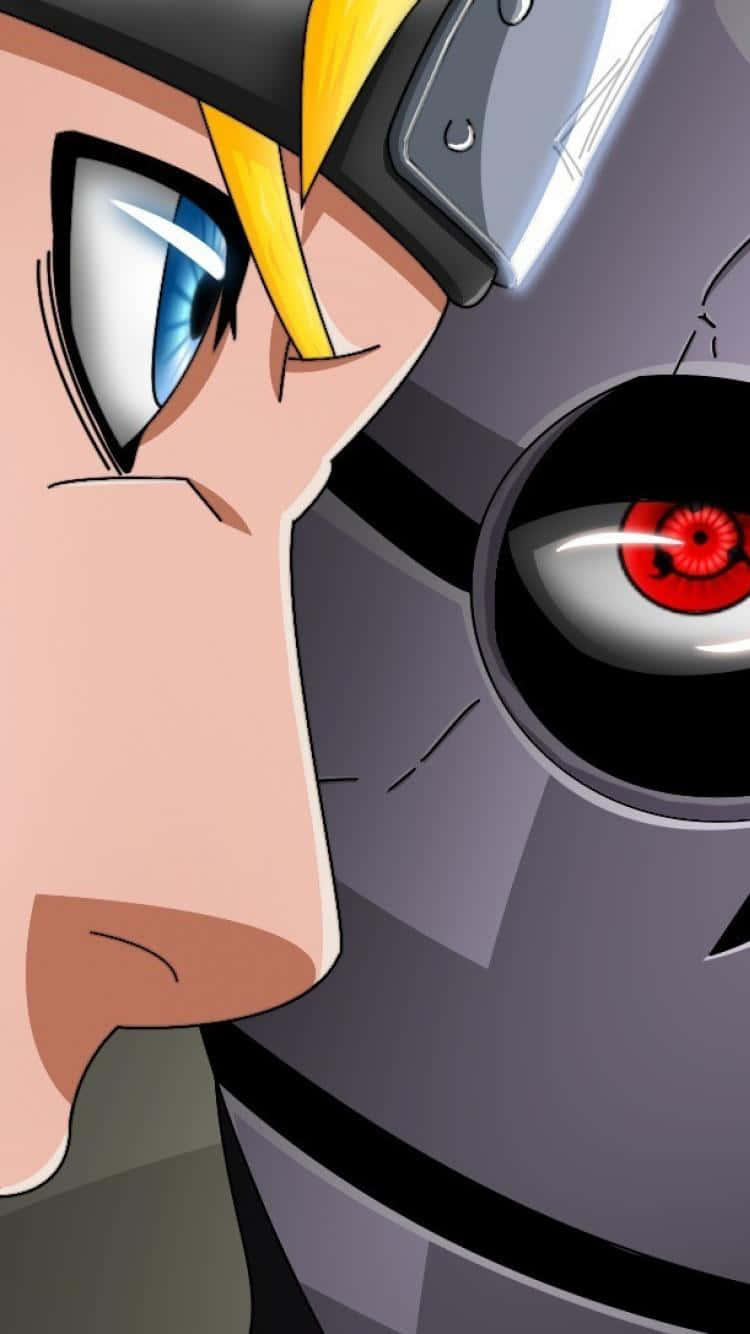 Tobi iPhone, blue eye, headband, HD Phone Wallpaper