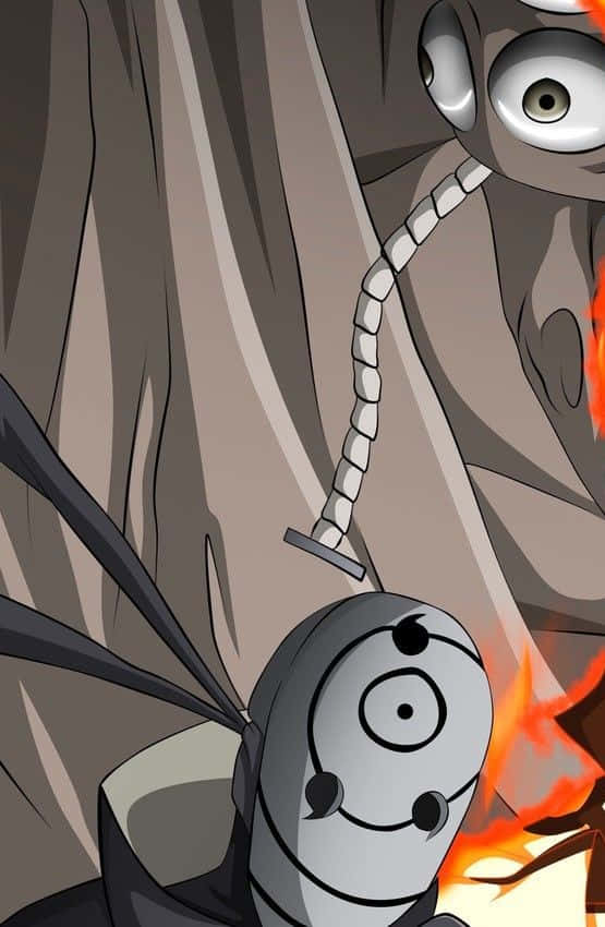 Tobi iPhone, anime character, single eye, SD Phone Wallpaper