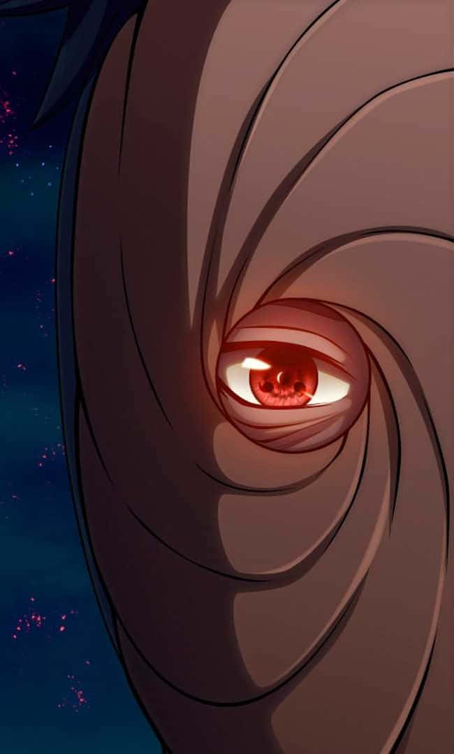 Tobi iPhone, red eye, black eye, SD Phone Wallpaper