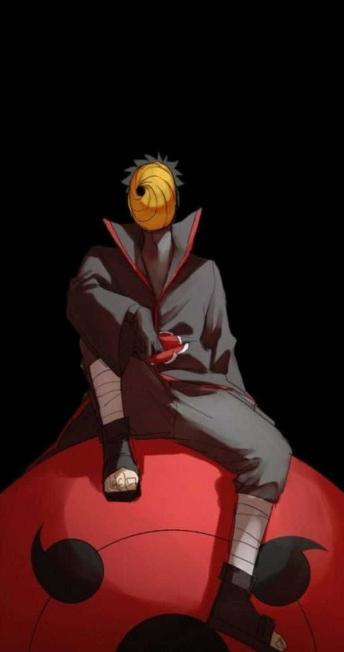 Tobi, masked anime character, dark cloak, HD Phone Wallpaper