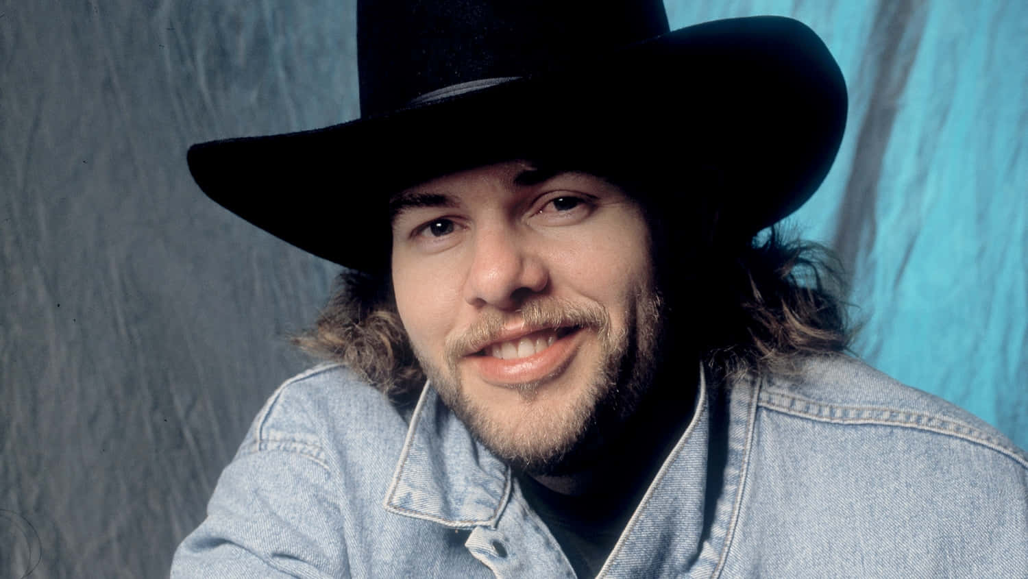 Toby Keith, black cowboy hat, denim jacket, HD Desktop Wallpaper
