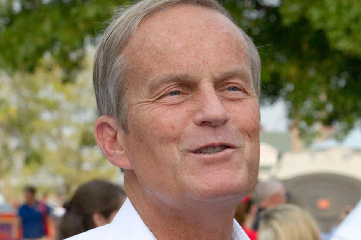 Todd Akin, gray hair, blue eyes, SD Desktop Wallpaper