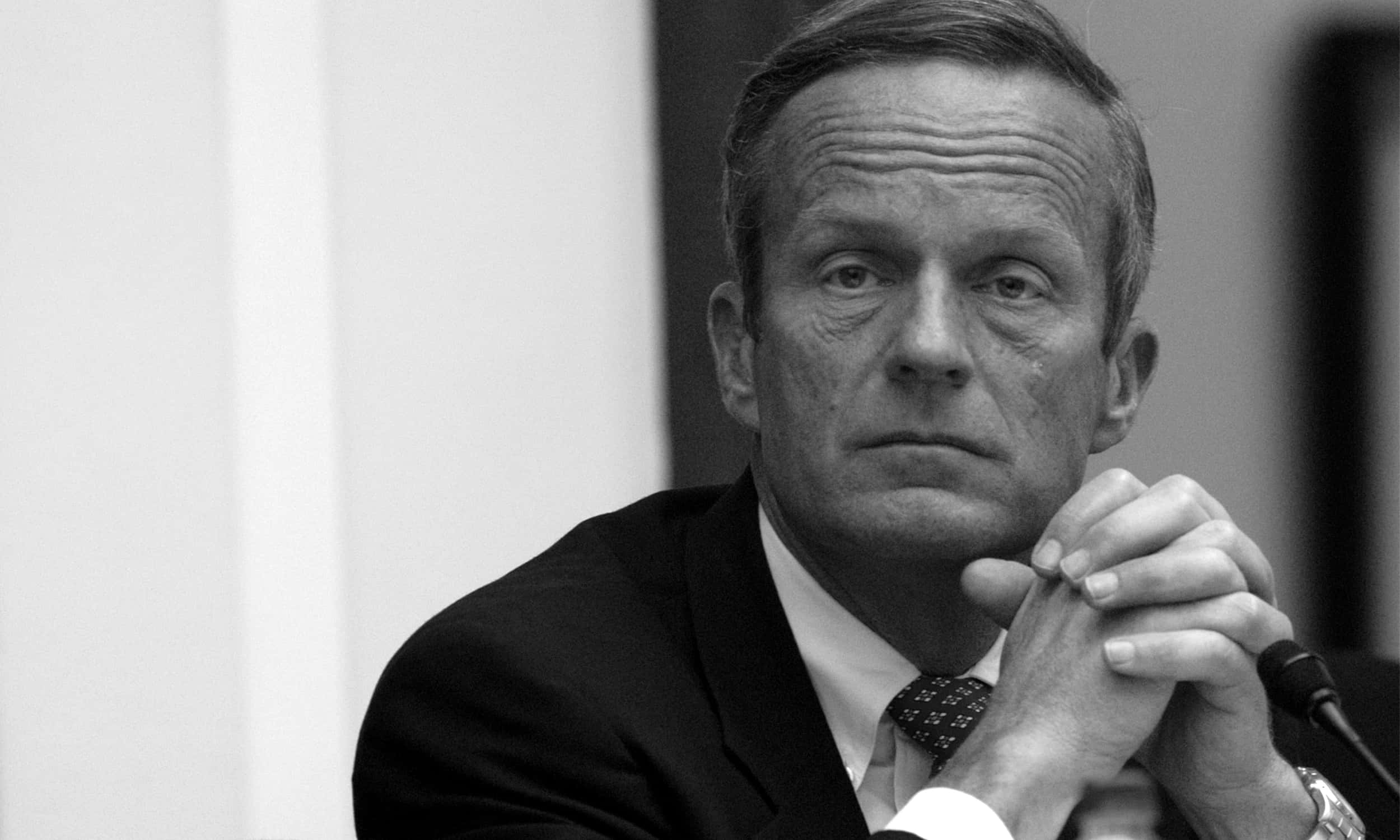Todd Akin, monochrome, close-up, Full HD Desktop Wallpaper