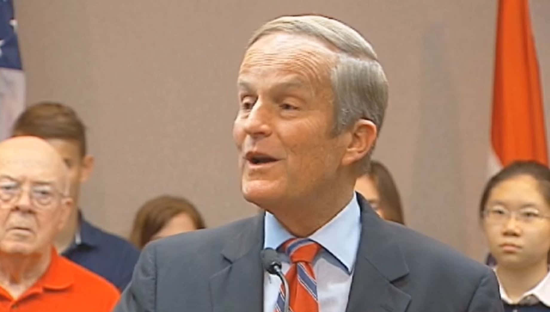 Todd Akin, suit, red tie, HD Desktop Wallpaper