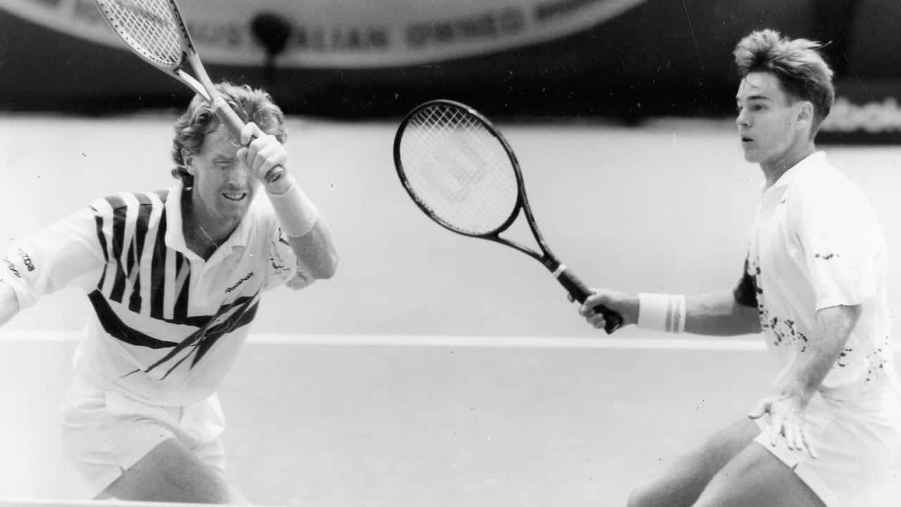 Todd Woodbridge, tennis players, court, HD Desktop Wallpaper