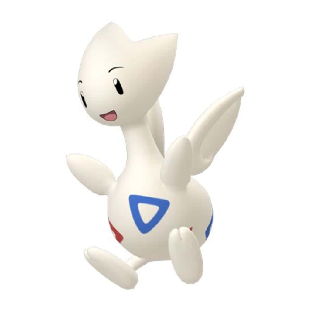 Togetic, white, blue and red markings, SD Desktop Wallpaper