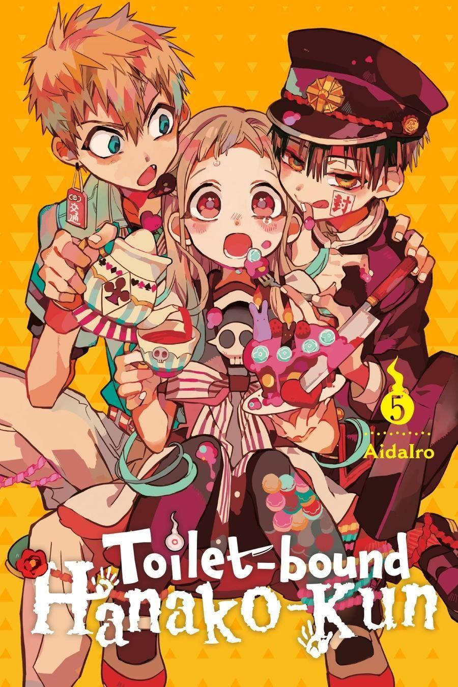 Toilet Bound Hanako Kun, manga cover, anime characters, HD Phone Wallpaper