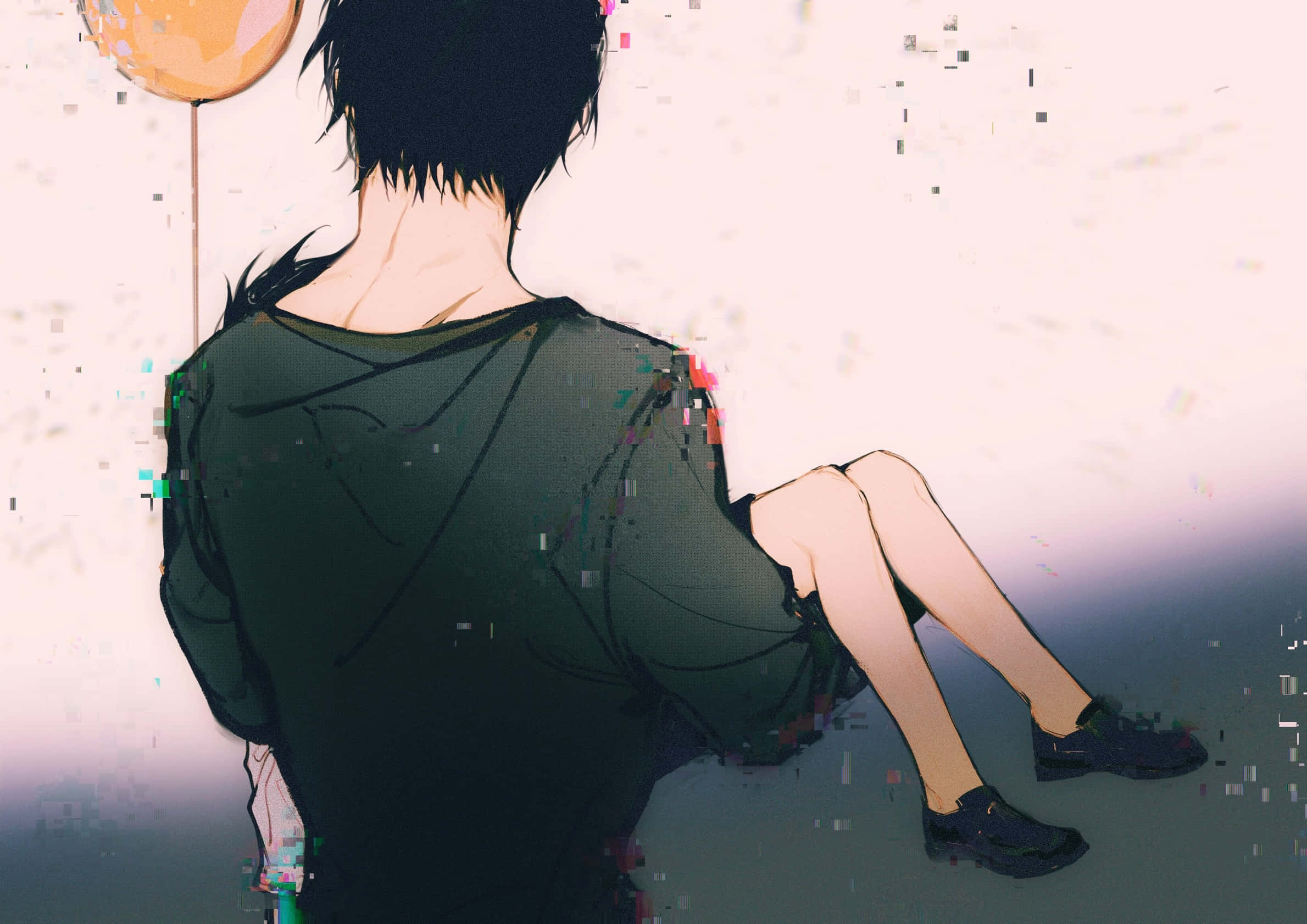 Toji Fushiguro, anime character, balloon, Full HD Desktop Wallpaper