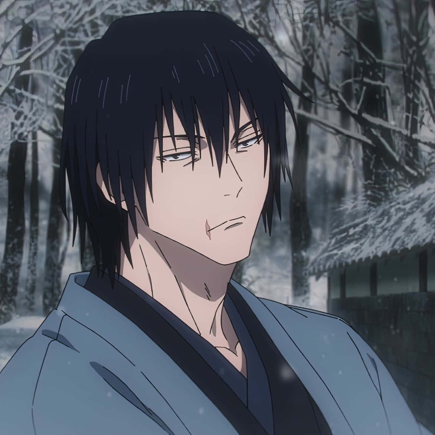 Toji Fushiguro, anime, black hair, HD Desktop Wallpaper