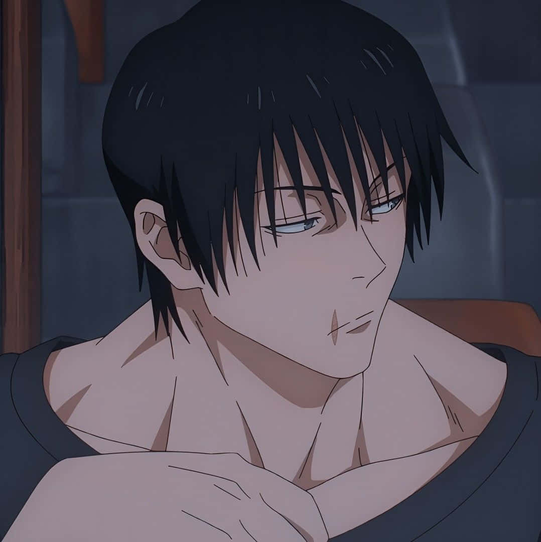 Toji Fushiguro, anime, black hair, SD Phone Wallpaper