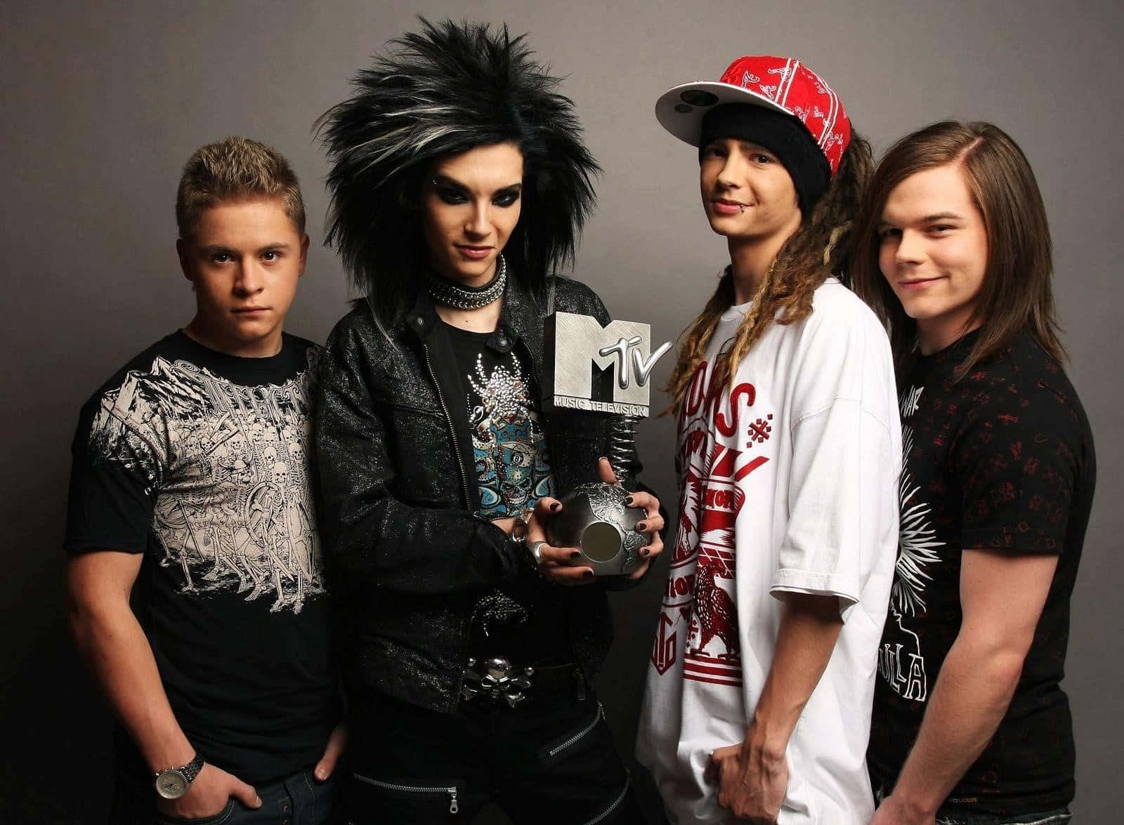 Tokio Hotel, M T V Award Winners, edgy fashion, HD Desktop Wallpaper