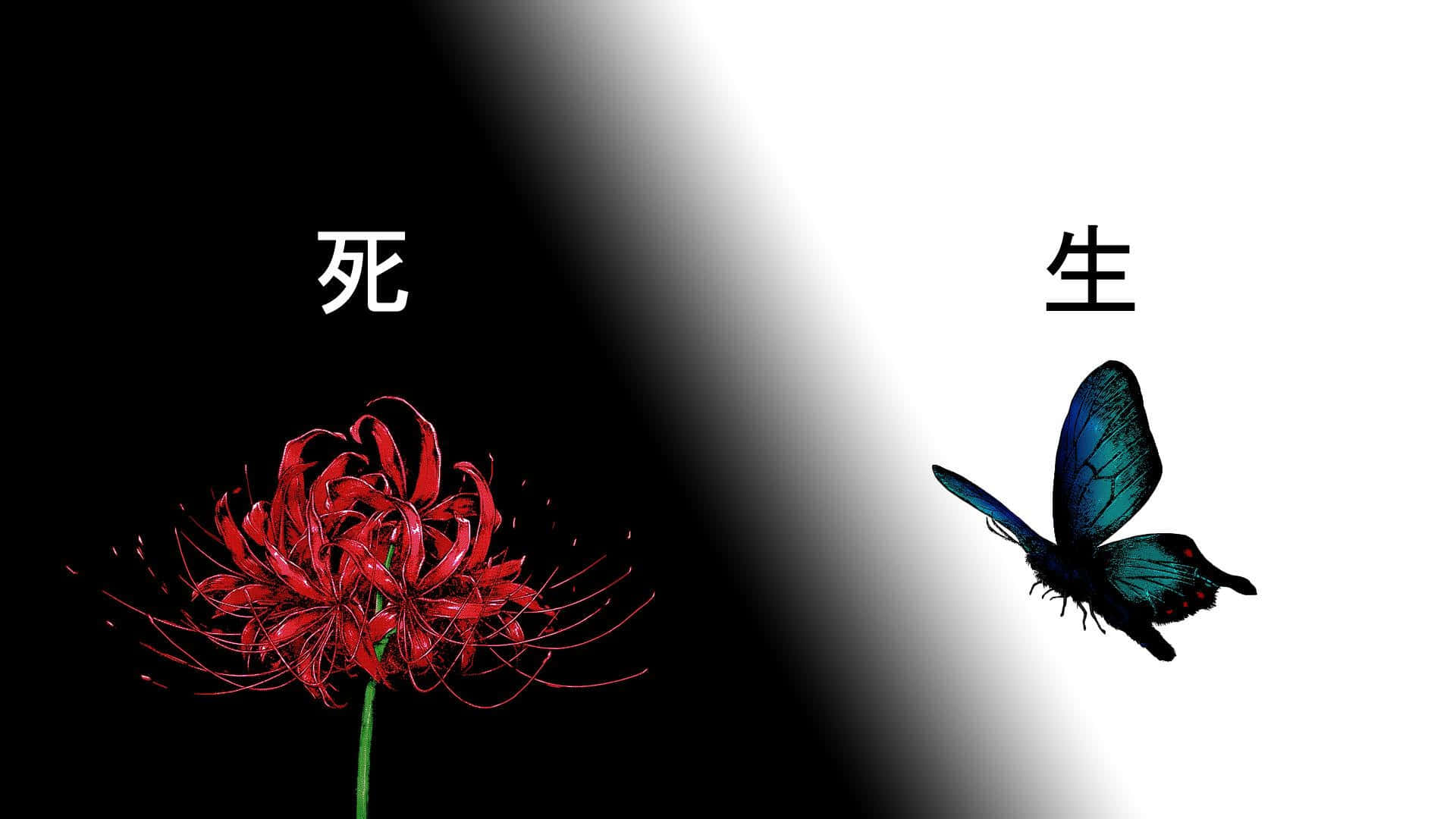 Tokyo Ghoul, flower, red spider lily, Full HD Desktop Wallpaper