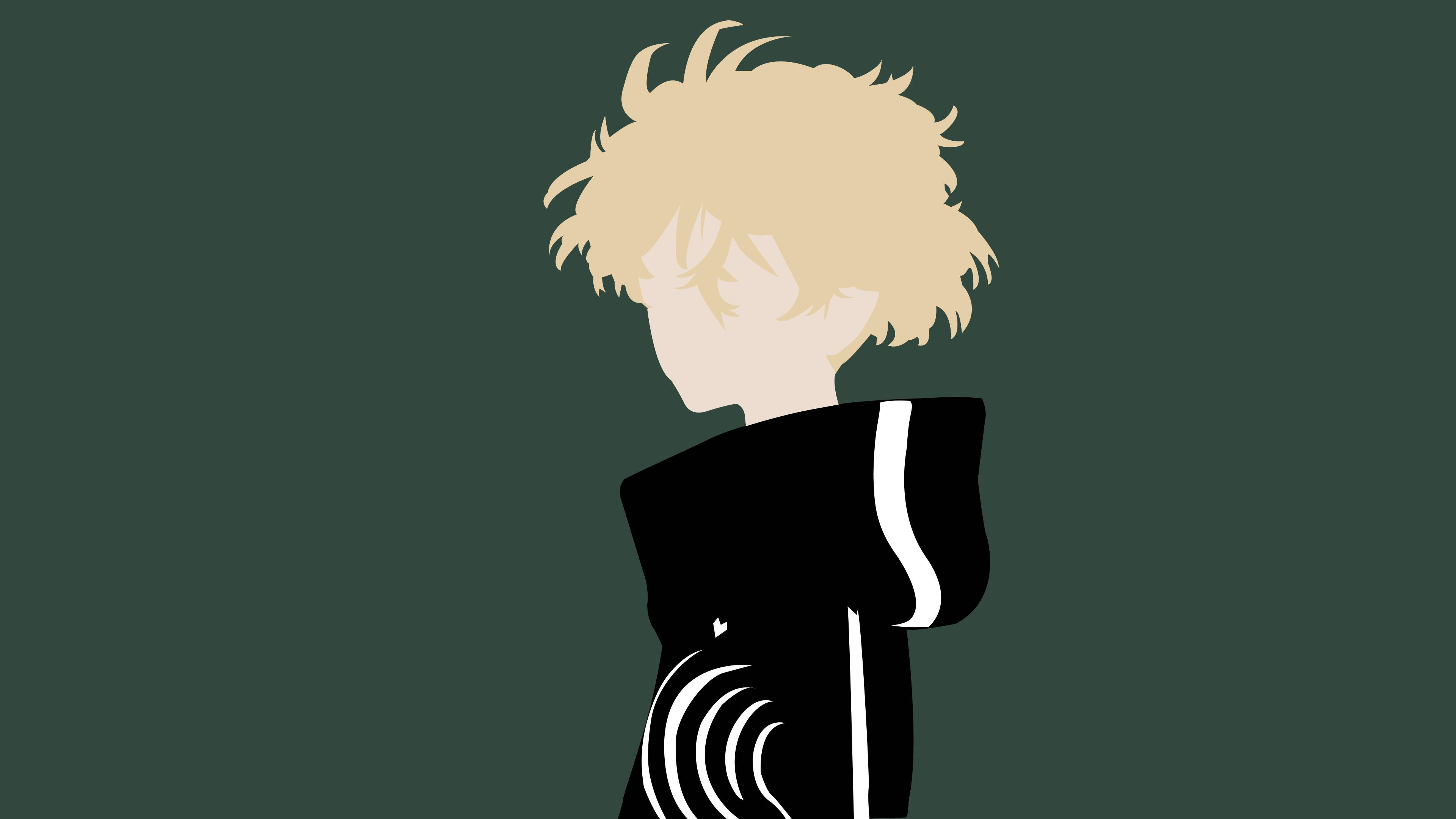 Tokyo Revengers, Minimalist Senju, blonde-haired anime character, 4K Desktop Wallpaper