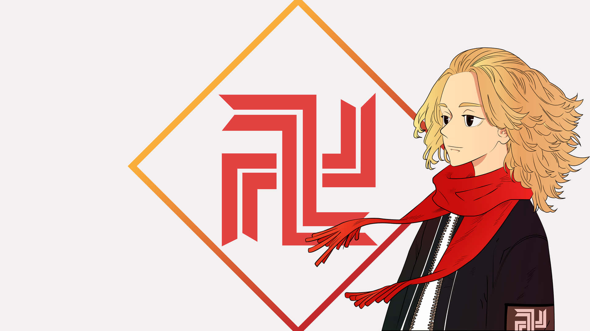 Tokyo Revengers, Mikey, blonde hair, Full HD Desktop Wallpaper
