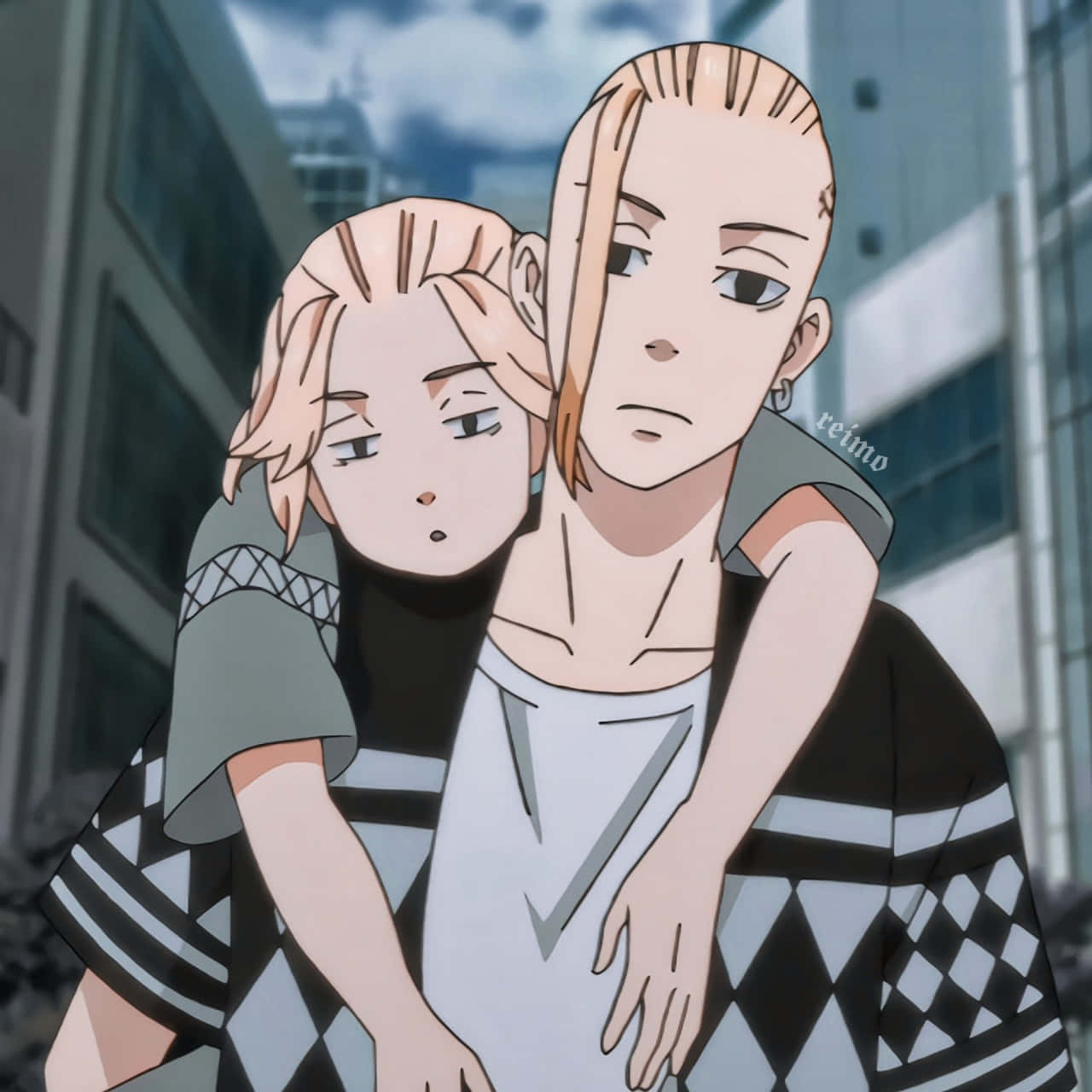 Tokyo Revengers, Mikey, blonde hair, HD Desktop Wallpaper