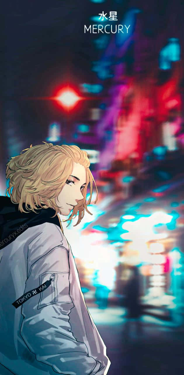 Tokyo Revengers Mikey, blonde anime character, jacket, HD Phone Wallpaper