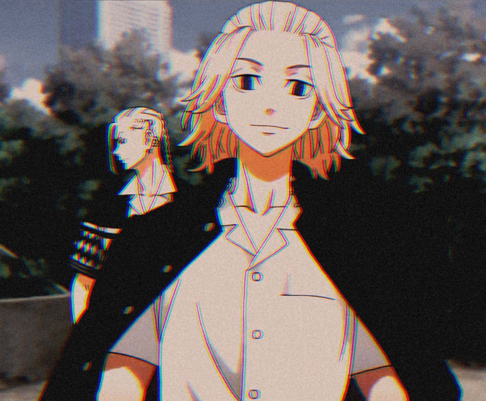 Tokyo Revengers, Mikey, blonde hair, HD Desktop Wallpaper