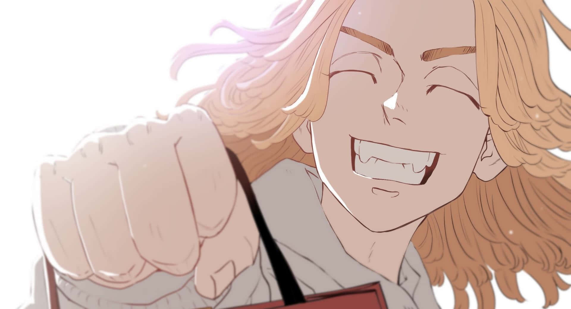 Tokyo Revengers, Mikey, blonde hair, Full HD Desktop Wallpaper