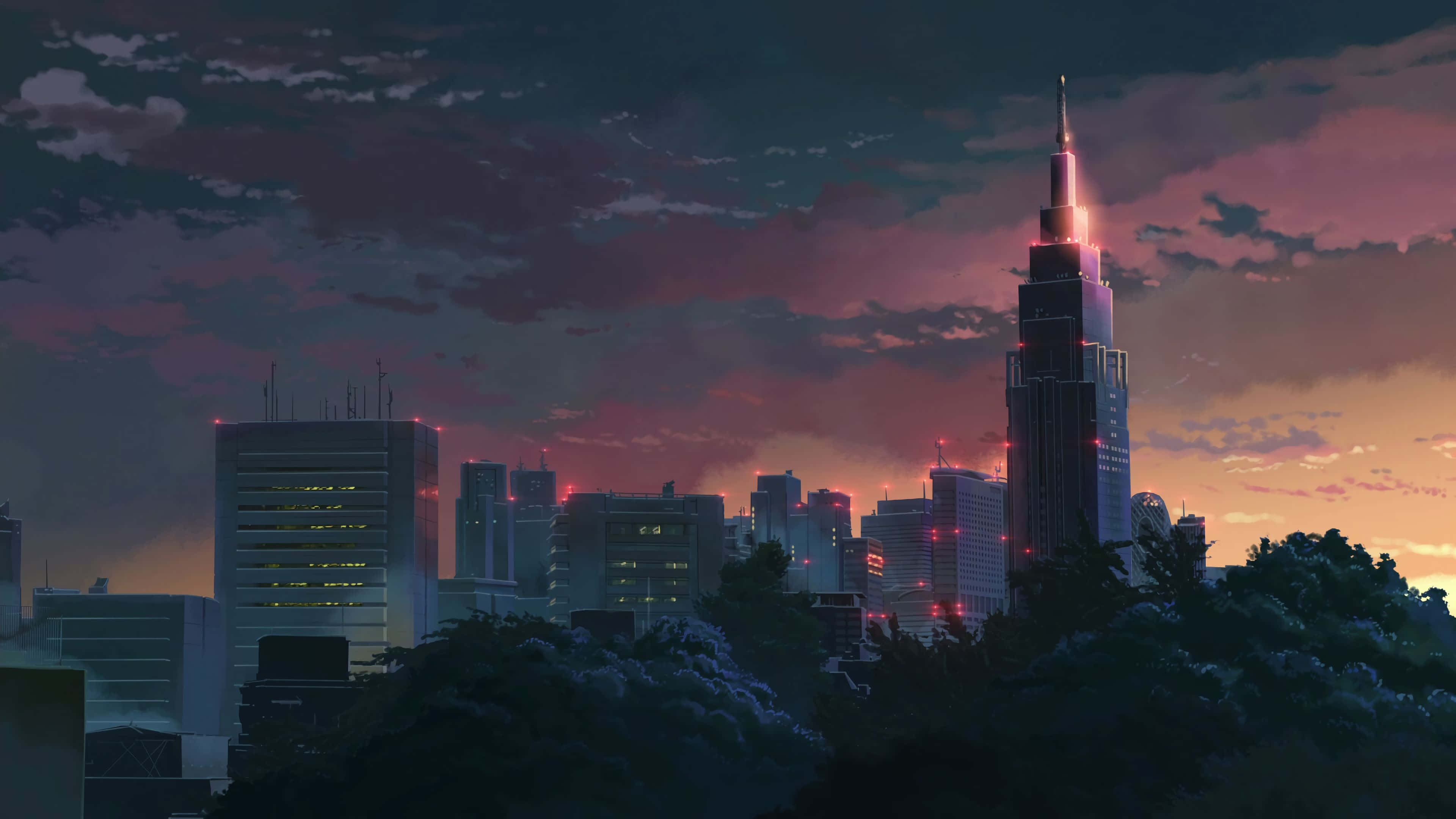 4K, anime, Tokyo, 4K Desktop Wallpaper