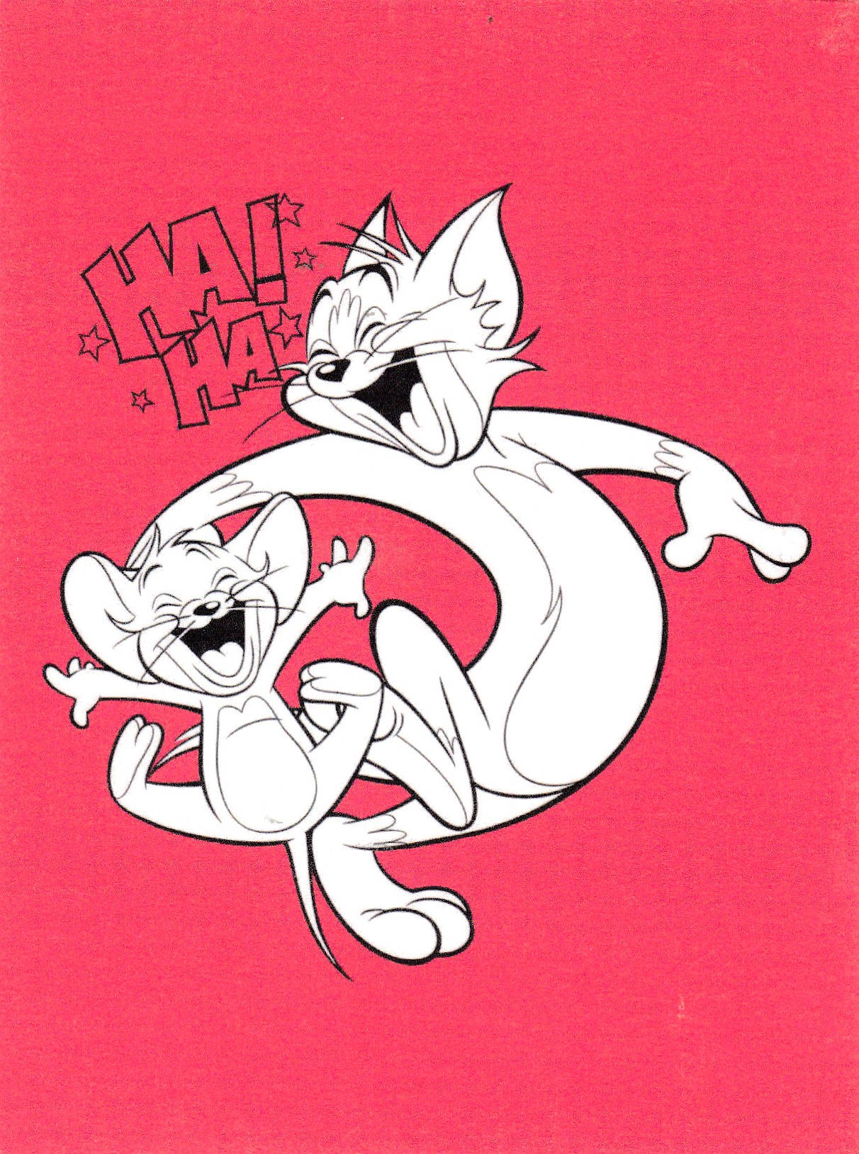 Tom And Jerry, Aesthetic, line drawing, HD Phone Wallpaper