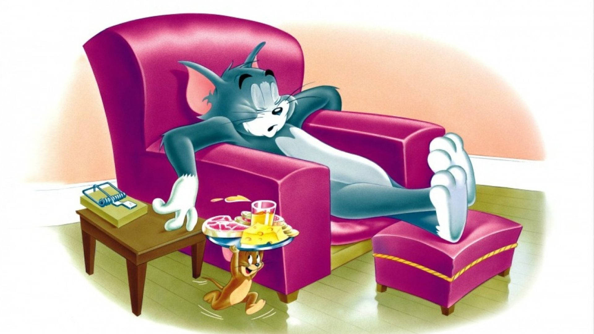Tom And Jerry Cartoon, Tom, Jerry, Full HD Desktop Wallpaper