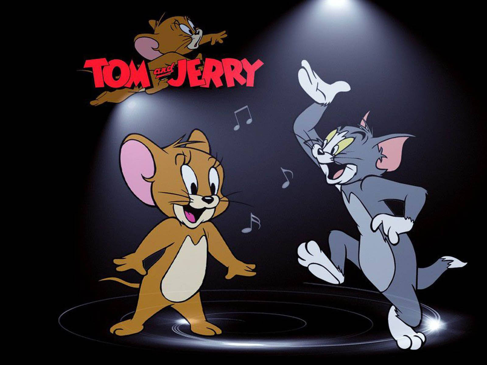 Tom And Jerry, 4K, spotlight, HD Desktop Wallpaper