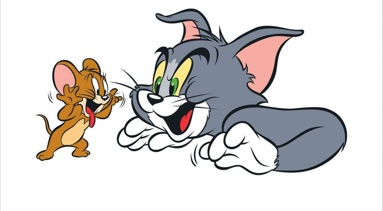 Tom, Jerry, comedy, SD Desktop Wallpaper