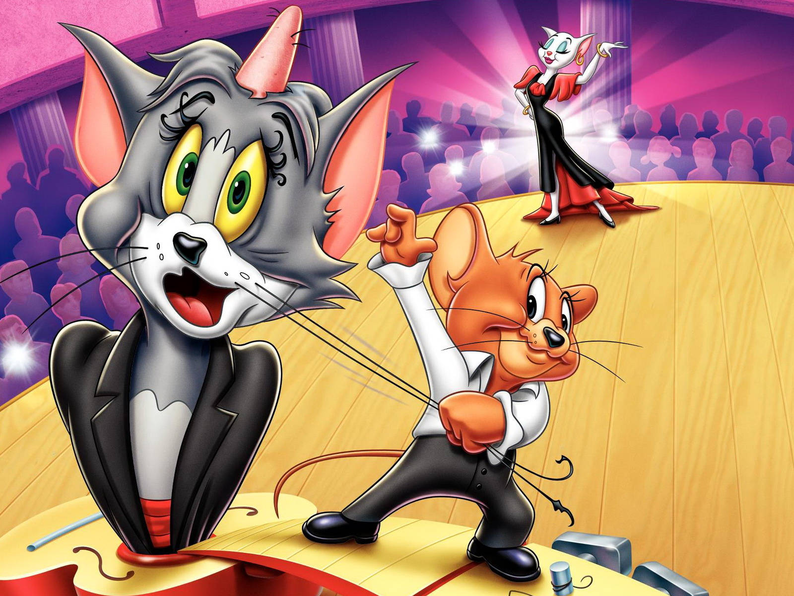 Tom And Jerry, iPhone, stage, HD Desktop Wallpaper