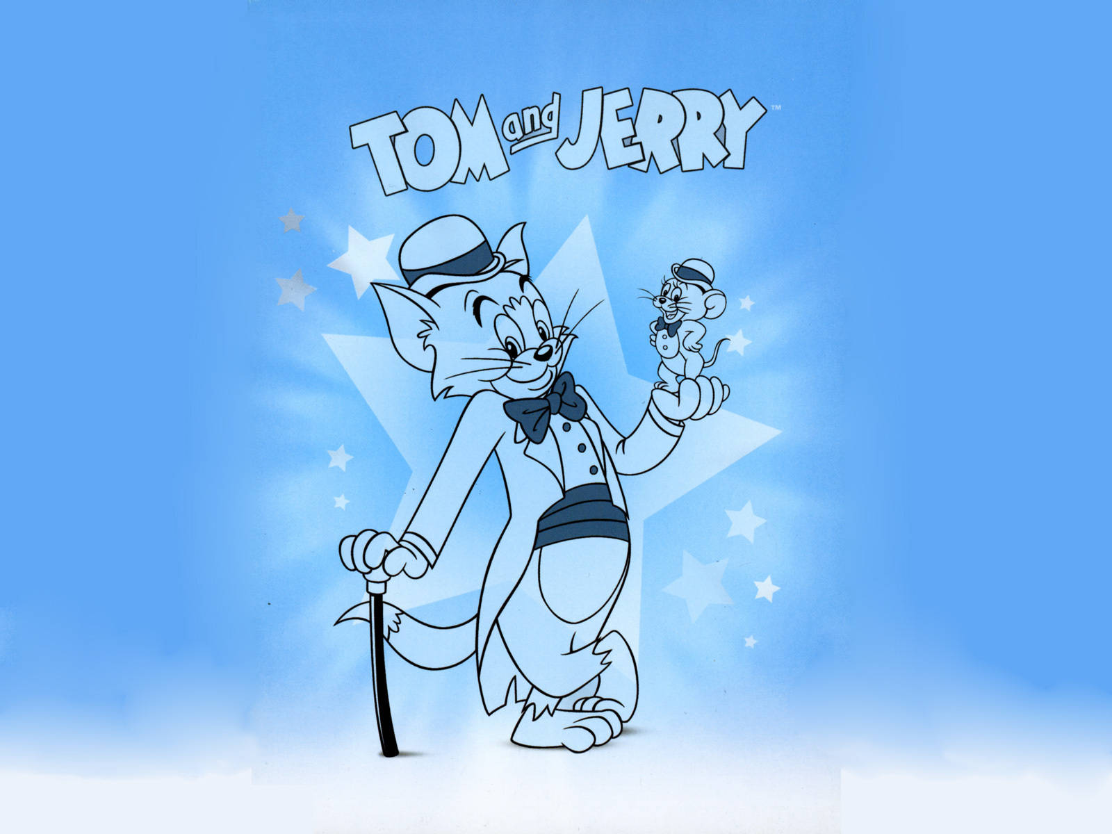 Tom, Jerry, tuxedo, HD Desktop Wallpaper