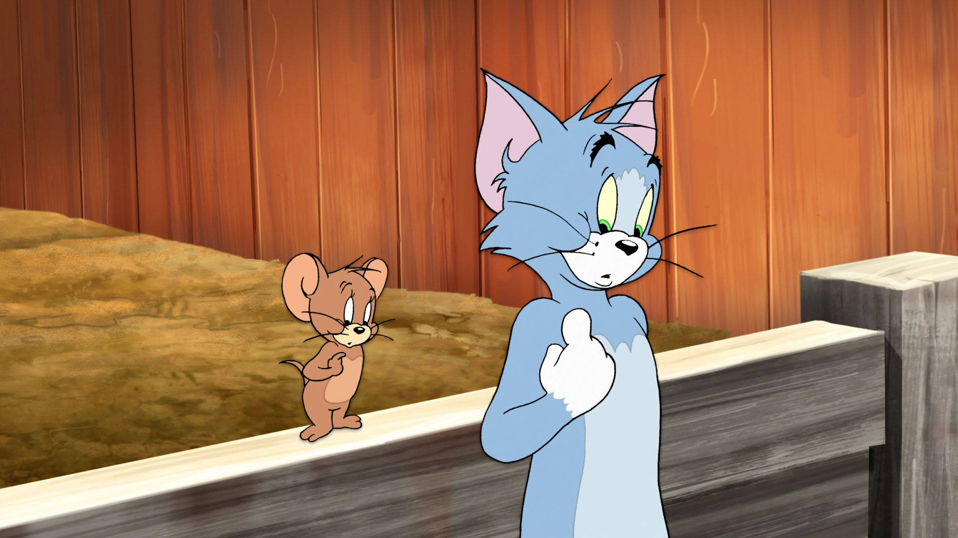Tom And Jerry, iPhone, barn, Full HD Desktop Wallpaper
