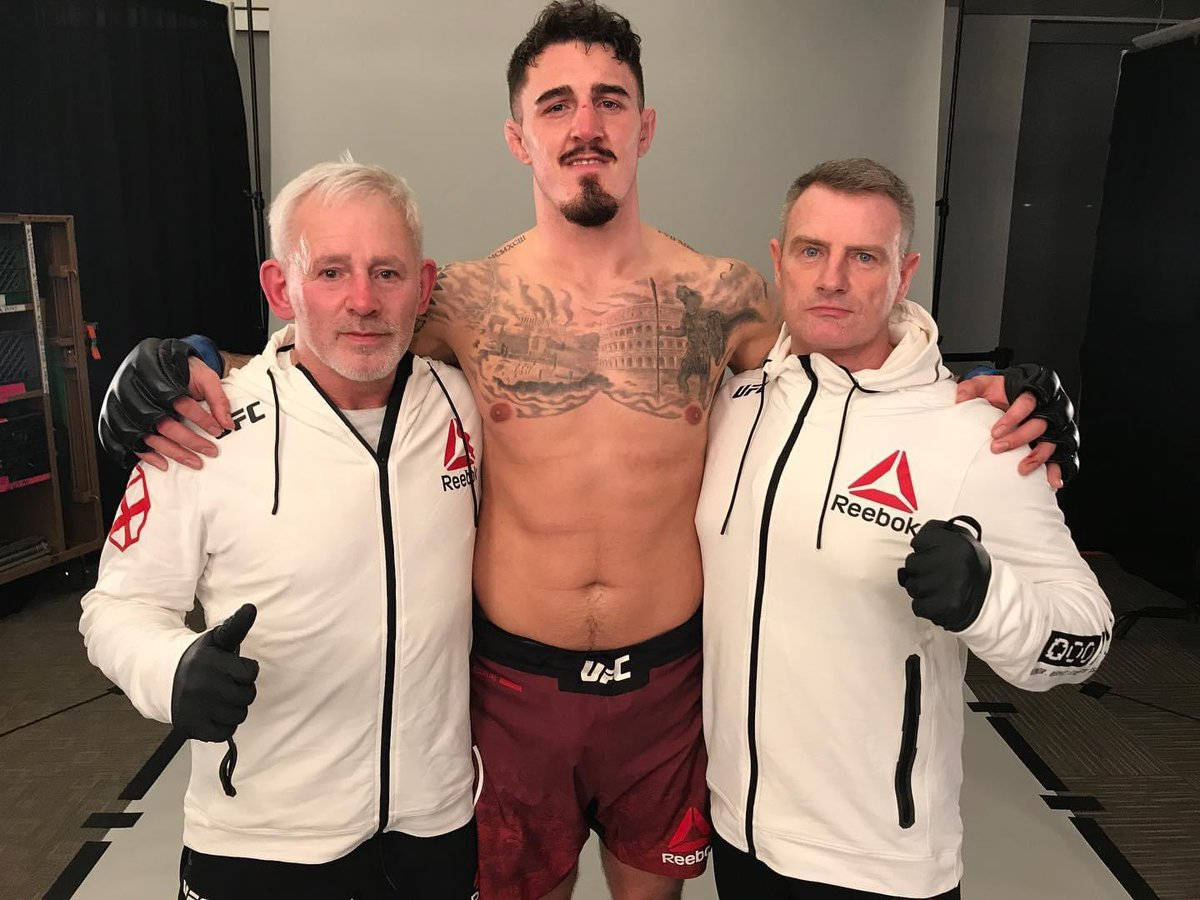 Tom Aspinall, Reebok jackets, gym, SD Desktop Wallpaper