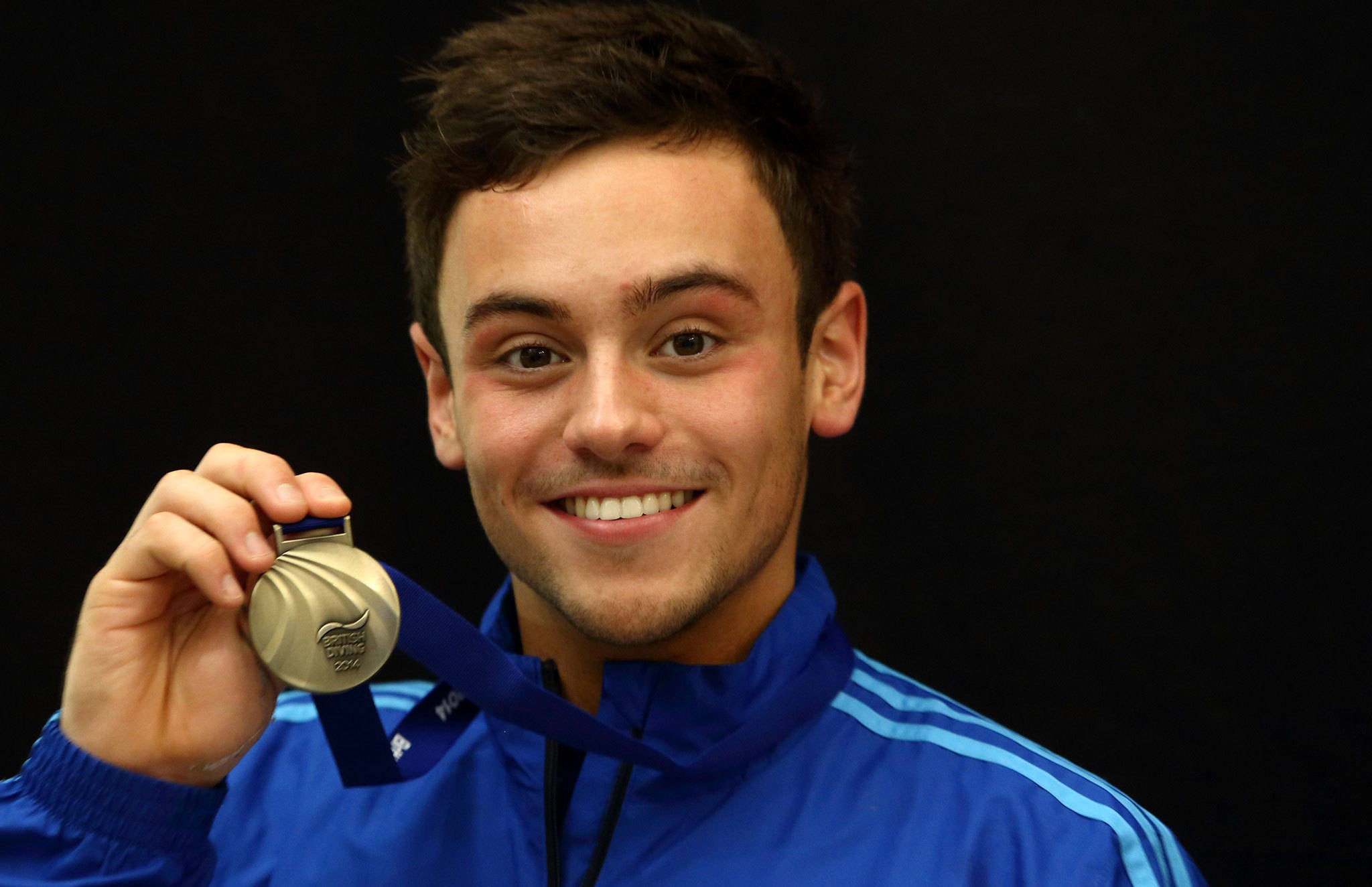 Tom Daley, 2014 British Diving Competition, gold medal, Full HD Desktop Wallpaper