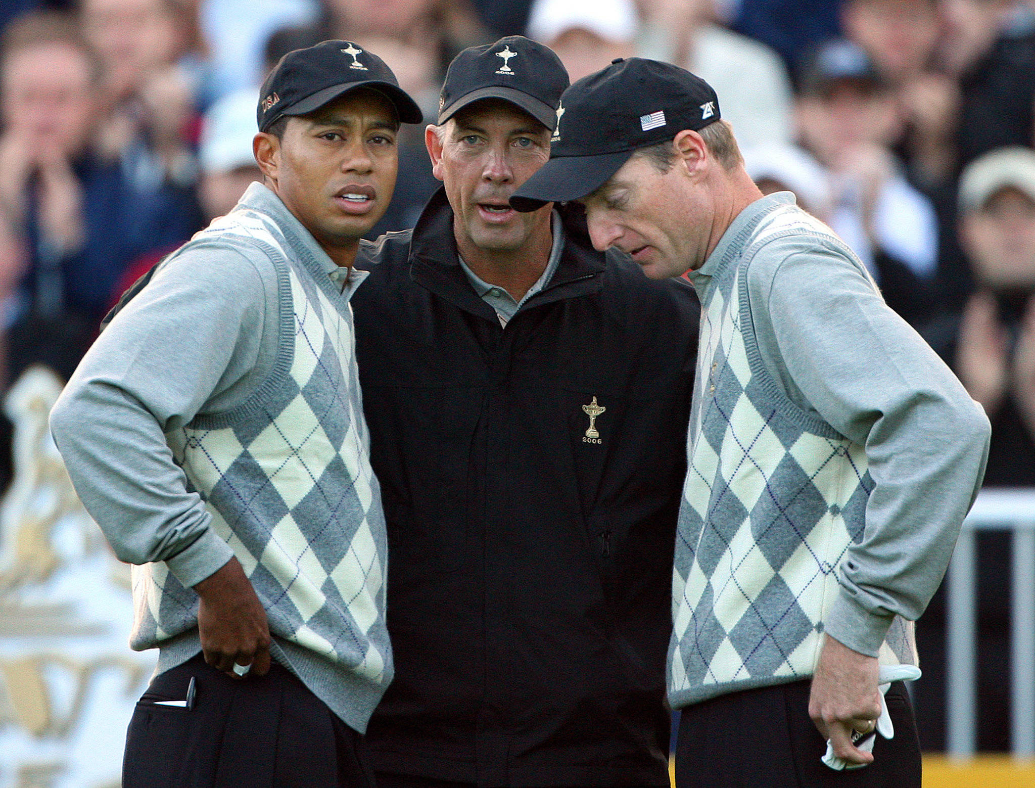 Tom Lehman, argyle vests, caps, Full HD Desktop Wallpaper