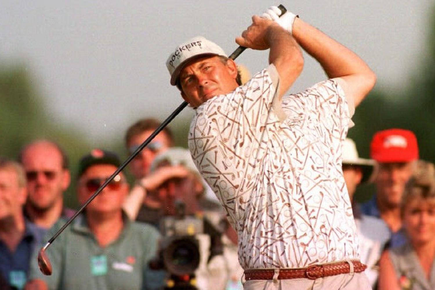 Tom Lehman, golfer, patterned shirt, HD Desktop Wallpaper