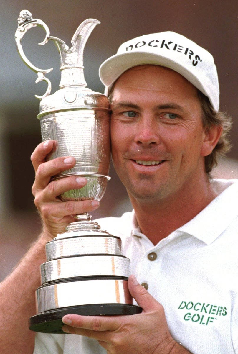 Tom Lehman, white cap, polo shirt, SD Phone Wallpaper