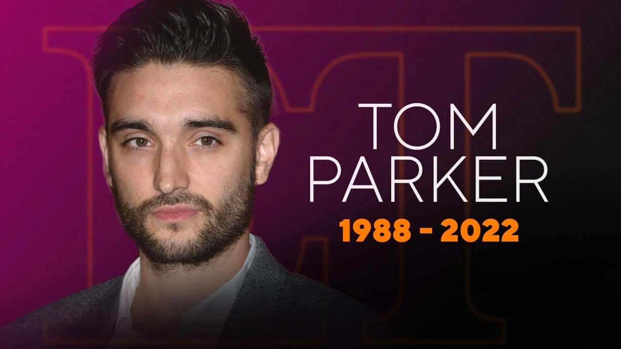 Tom Parker, 1988-2022, purple background, HD Desktop Wallpaper