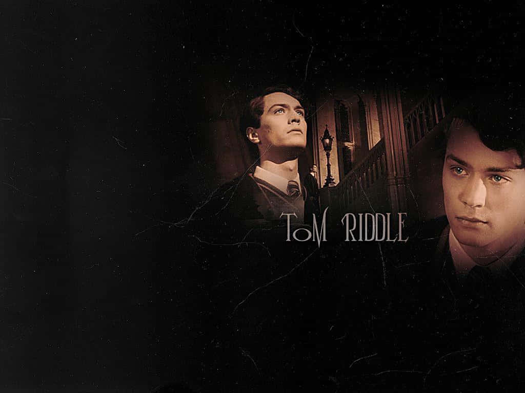 Tom Riddle, gothic hallway, dramatic lighting, SD Desktop Wallpaper