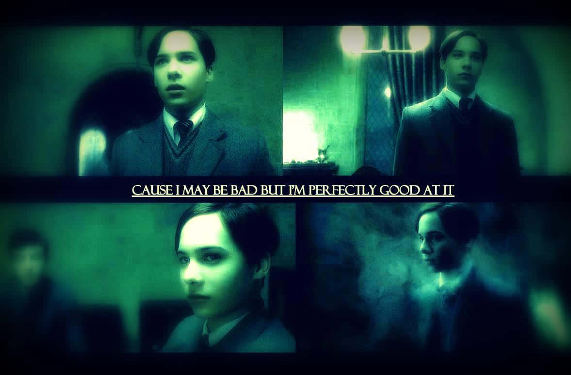 Tom Riddle, young man, suit, SD Desktop Wallpaper