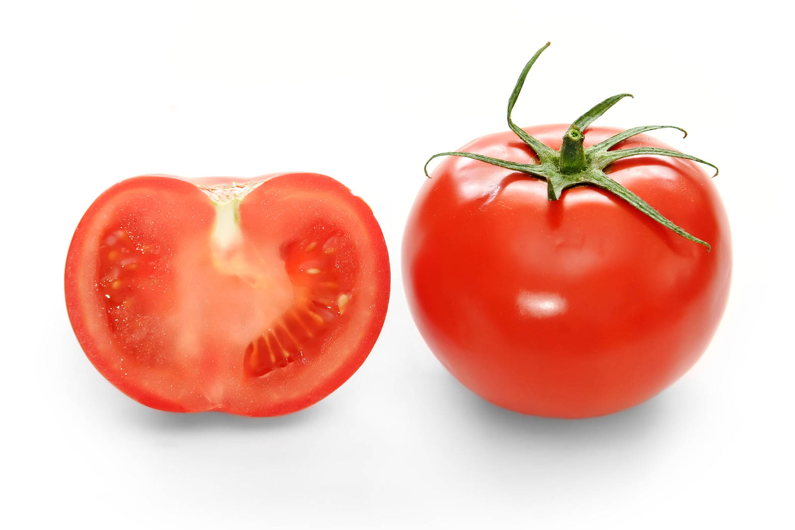 Tomato, red, juicy interior, HD Desktop Wallpaper