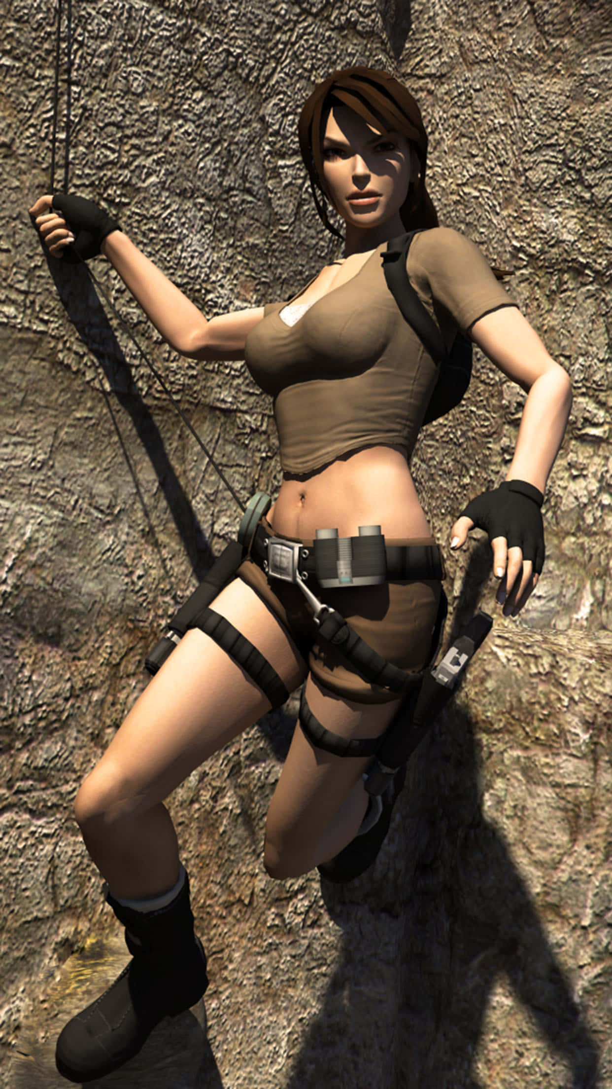 Tomb Raider, iPhone 5s, 3d-rendered, Full HD Phone Wallpaper