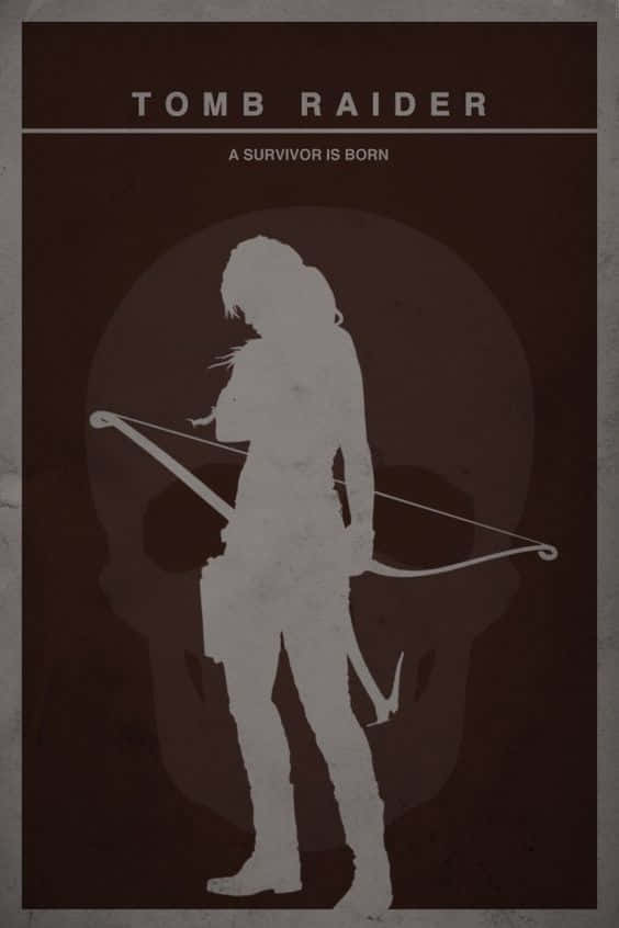 Tomb Raider Phone, Tomb Raider, survivor is born, SD Phone Wallpaper